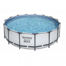 Бассейн Steel Pro Max 457x122cm, 16015Л, метал каркас Бассейн Steel Pro Max 457x122cm, 16015Л, метал каркас