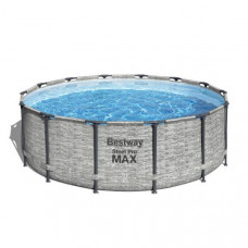 Бассейн Steel Pro Max 427x122cm, 15232Л, метал каркас Бассейн Steel Pro Max 427x122cm, 15232Л, метал каркас