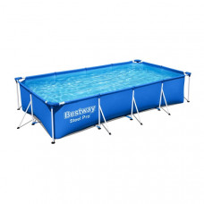 Бассейн Steel Pro 400x211x81см, 5700Л, метал каркас Бассейн Steel Pro 400x211x81см, 5700Л, метал каркас
