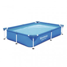 Бассейн Steel Pro 221x150x43см, 1200Л, метал каркас Бассейн Steel Pro 221x150x43см, 1200Л, метал каркас