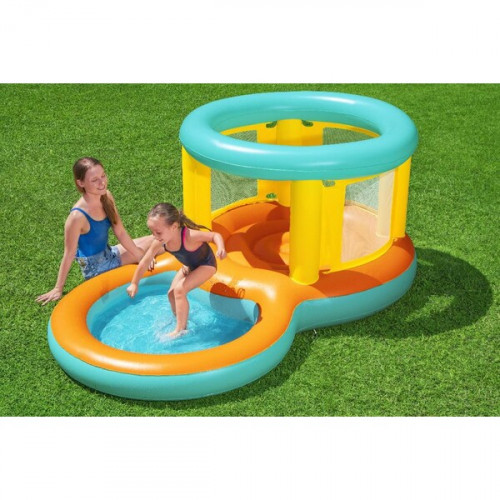 Игровой бассейн Джамптория с батутом, 239х142х102см, 70л, 3+